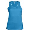Débardeur sport femme PRO ACT bleu aqua