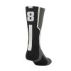 Chaussette ID player noir numéro 8