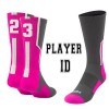 Player ID Socks royal-Grey (single sock-must order 2)