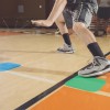 Basketball court markers from SKLZ
