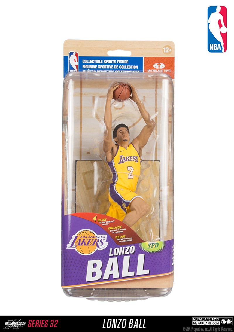 Lonzo Ball McFarlane Series 32 Los Angeles Lakers FAST SHIPPING