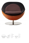 Basketball launge chair