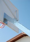 Outdoor basketball hoops