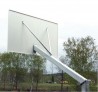 Outdoor basketball hoops