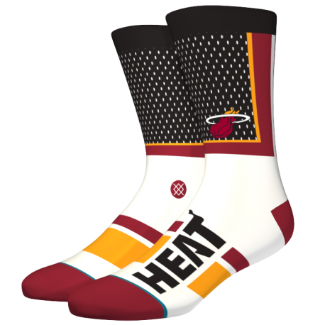 NBA Shortcut Miami Heat socks