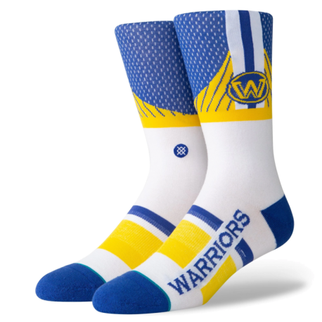 NBA Shortcut Golden State Warriors socks