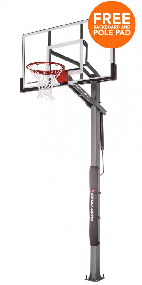 Panneau de basket enterré Goaliath Ignite