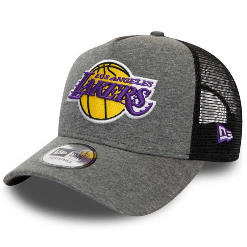 SHADOW TECH Los Angeles Lakers New Era Mesh Trucker Cap 