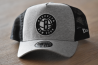 Brooklyn Nets essential grey A-Frame trucker cap