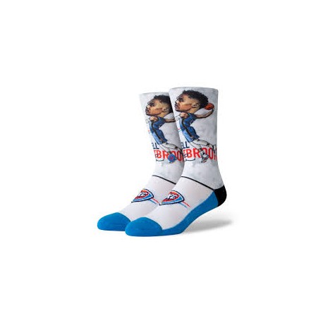 Chaussette Stance Big Head Russel Westbrook OKC