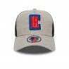 Los Angeles Clippers jersey essential grey A-Frame trucker cap