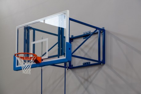 Panier de basket mural pour salle de sport