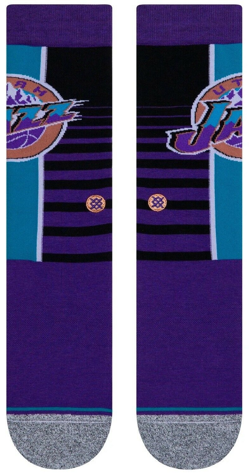 Stance Socks Nba Utah Jazz Gradient Socks - Purple