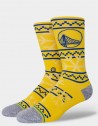 NBA Golden State Warriors FROSTED 2 CREW SOCK