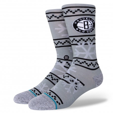 Chaussettes NBA frosted des Brooklyn Nets