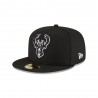Milwaukee Bucks Back Half 59Fifty fitted cap