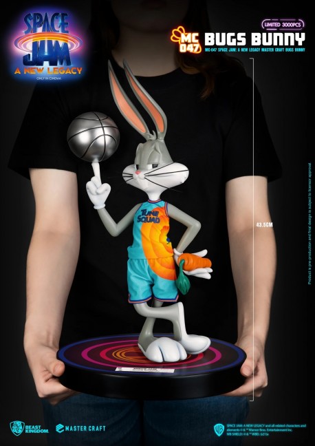 Beast Kingdom Space Jam Bugs Bunny Master Craft Figure Statue