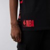 New Era Chicago Bulls NBA Side Logo Black T-Shirt