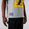 T-shirt NEW ERA des Los Angeles Lakers oversize side logo