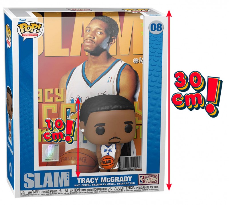 NBA Slam Tracy McGrady Funko Pop! Cover