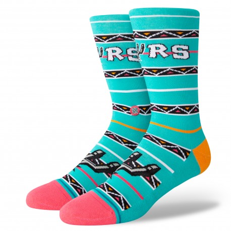 Chaussettes NBA City edition des San Antonio Spurs