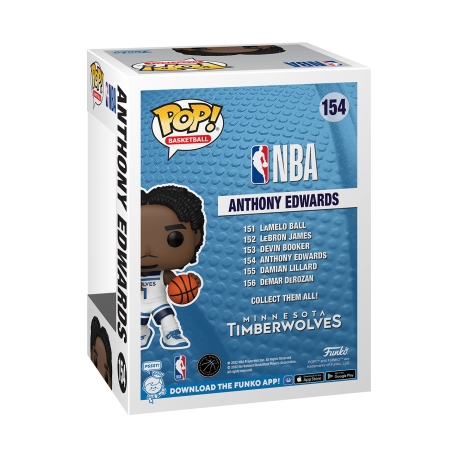 Anthony Edwards funko pop PSAサイン入り（Anthony Edwards