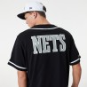 New Era Brooklyn Nets NBA baseball jacket
