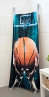 Basketball bath towel