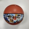 Custom basketball in full color on 1/2 slides