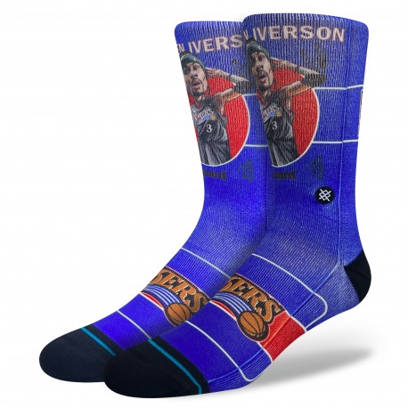 Stance Bighead NBA Socks of Allen Iverson