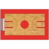 Modèle rouge - terrain parquet