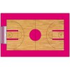 Modèle fushia - terrain parquet