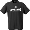 T-shirt manches courtes Logo Spalding noir