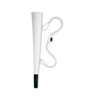 Trompette de supporter Arribba blanc